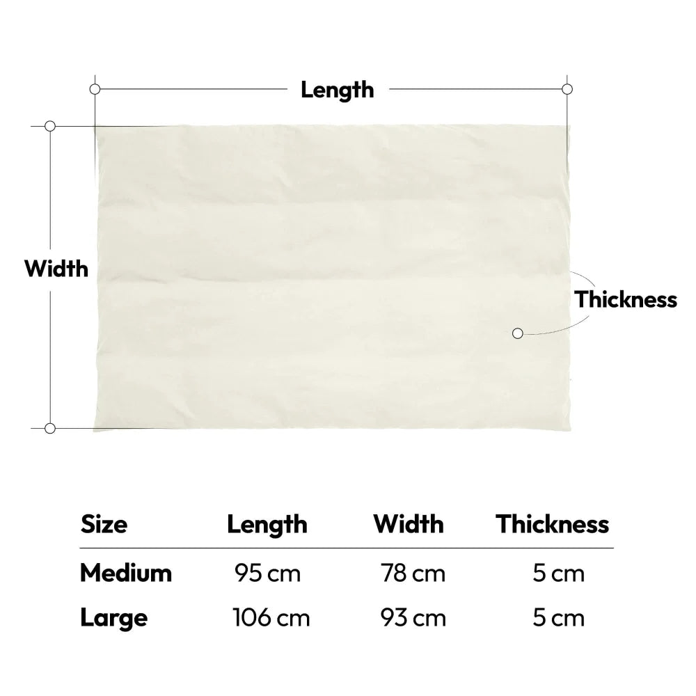 Cotton Lounger - Natural