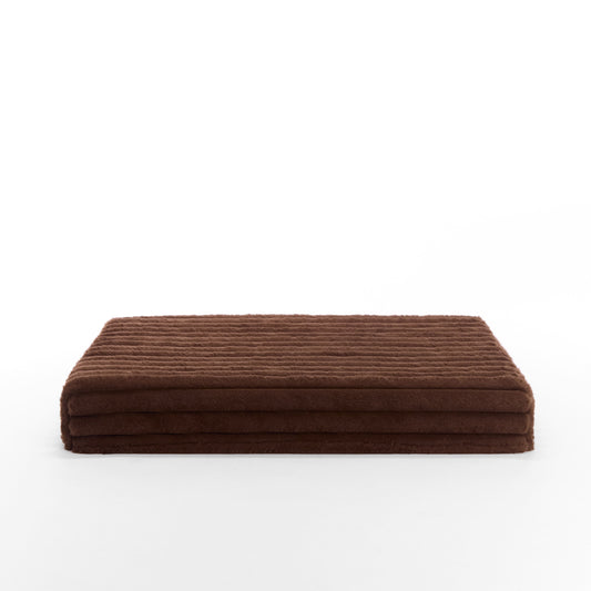 Puffer Crate Mat Cover - Truffle