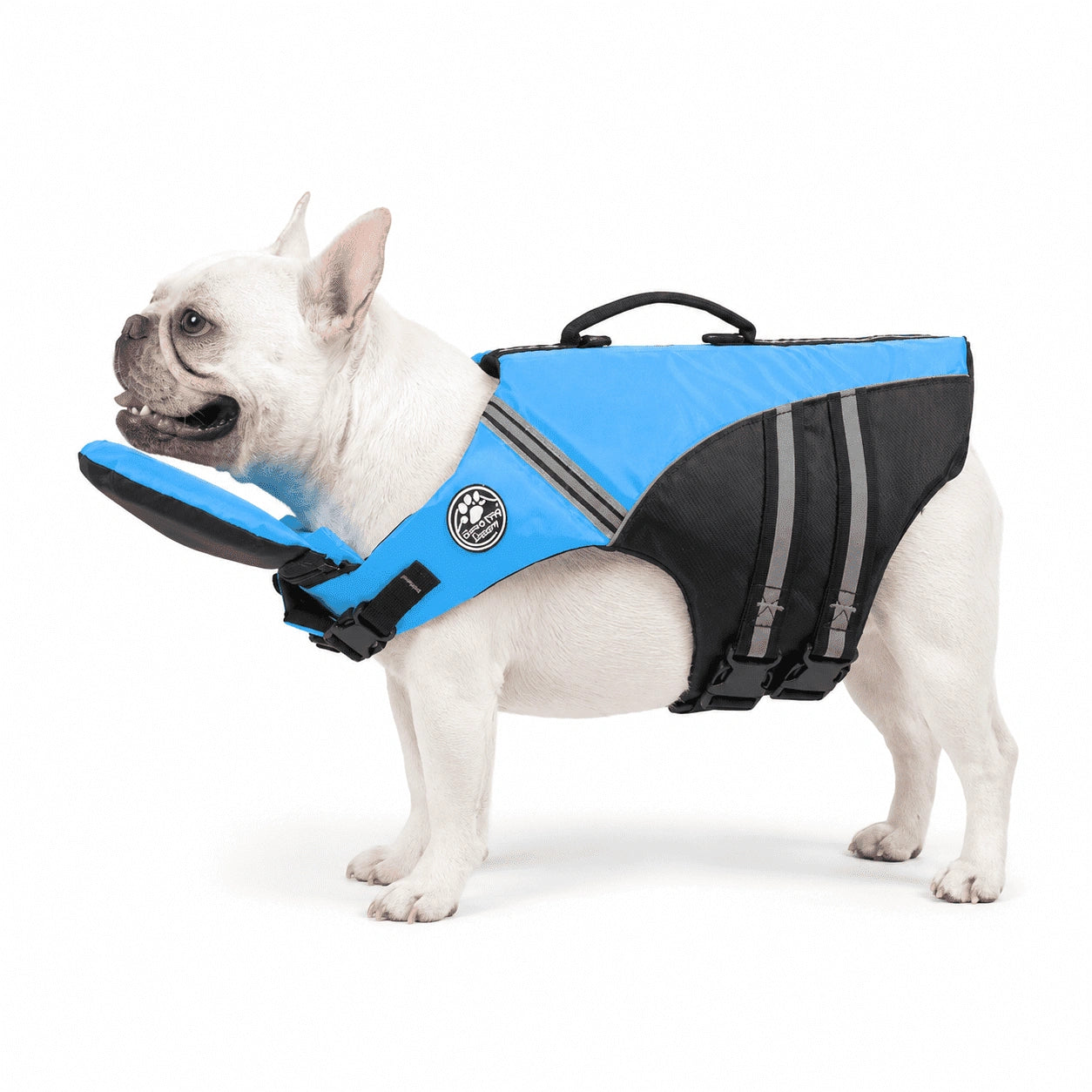 Dog Life Jacket With Chin Support