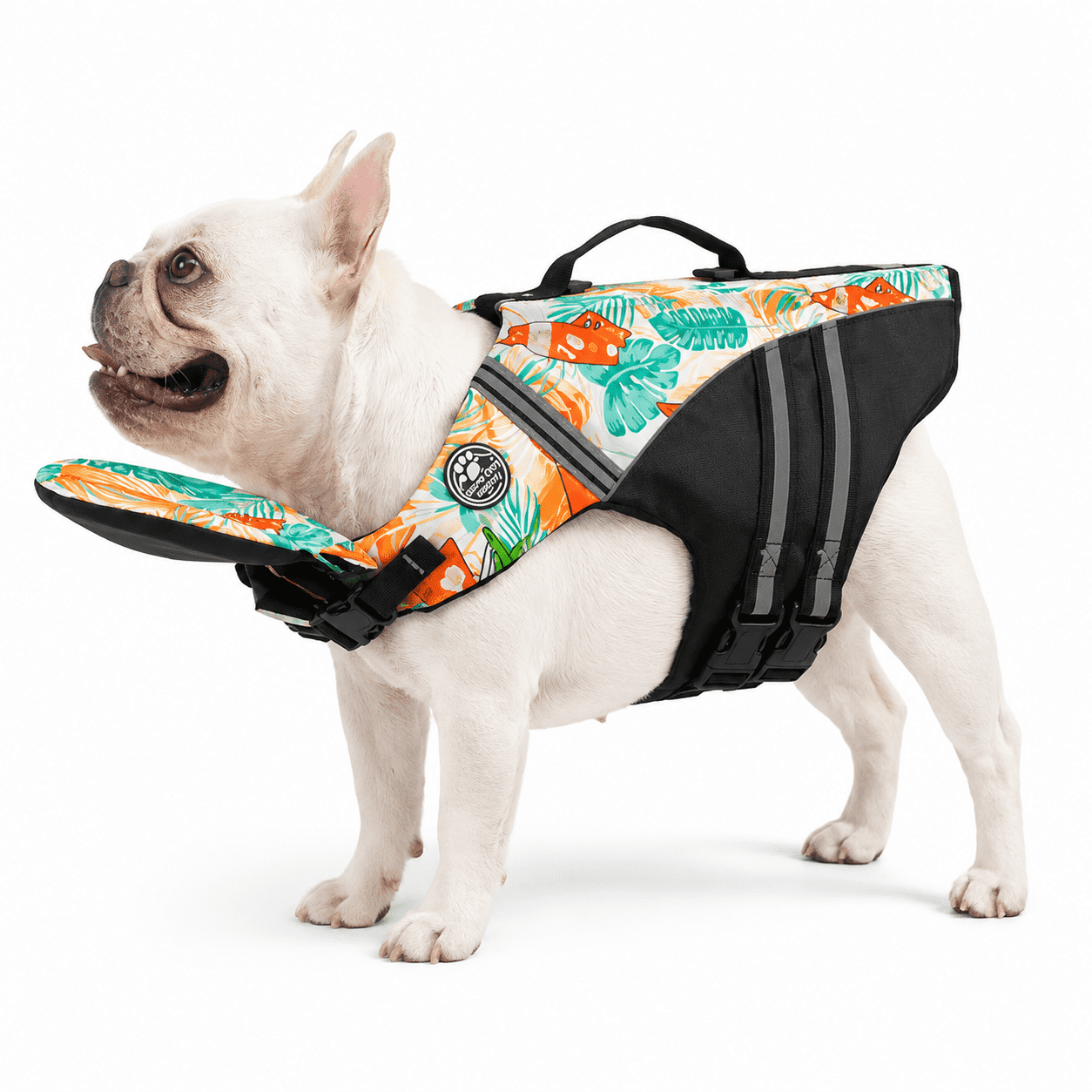 Dog Life Jacket With Chin Support