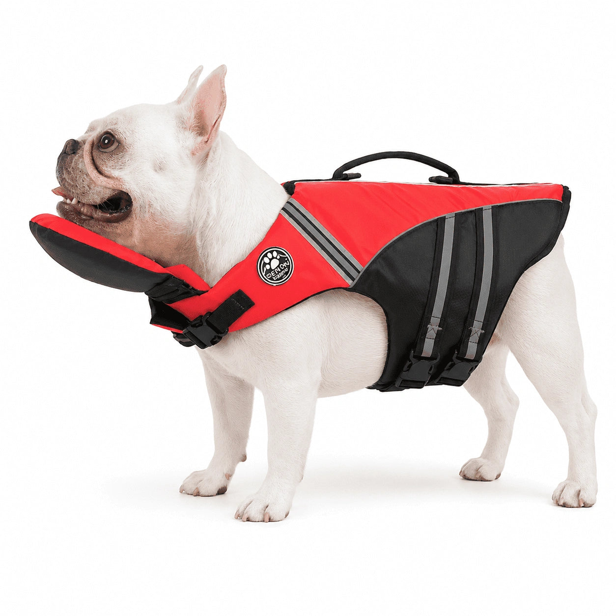 Dog Life Jacket With Chin Support