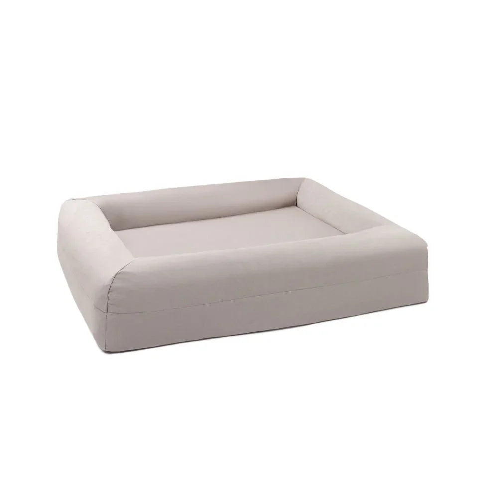 Cooling Dog Bed - Stone Memory Foam