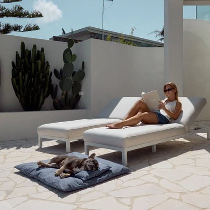 Cotton Lounger Cover - Midnight