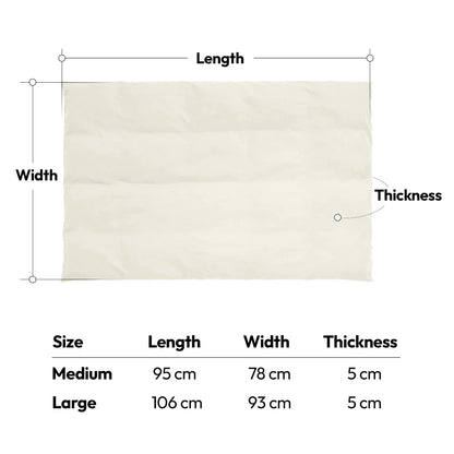 Cotton Lounger - Natural