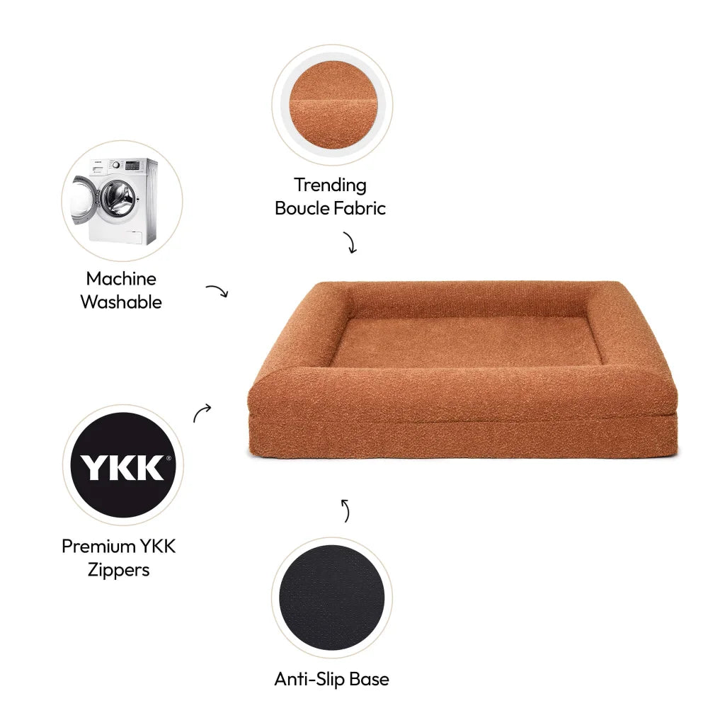 Cover - Boucle Terracotta