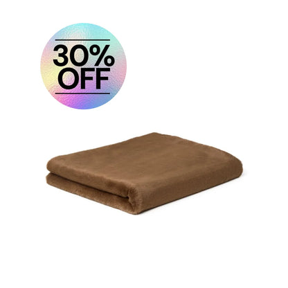 Faux Fur Lounger Cover - Chocolate