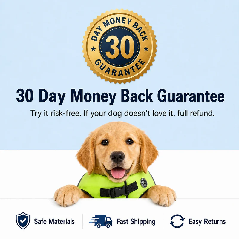 Dog Life Jacket With Chin Support