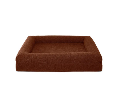 Memory Foam Dog Bed - Boucle Cocoa