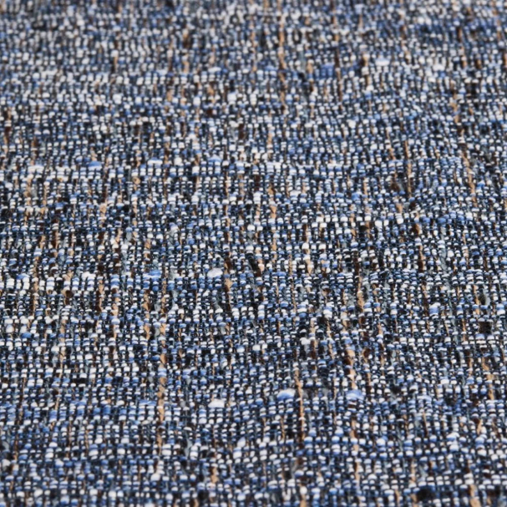 Memory Foam Dog Bed - Boucle Speckle Blue