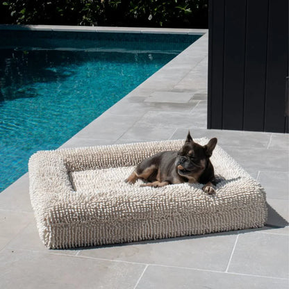 Memory Foam Dog Bed - Noodle Ivory