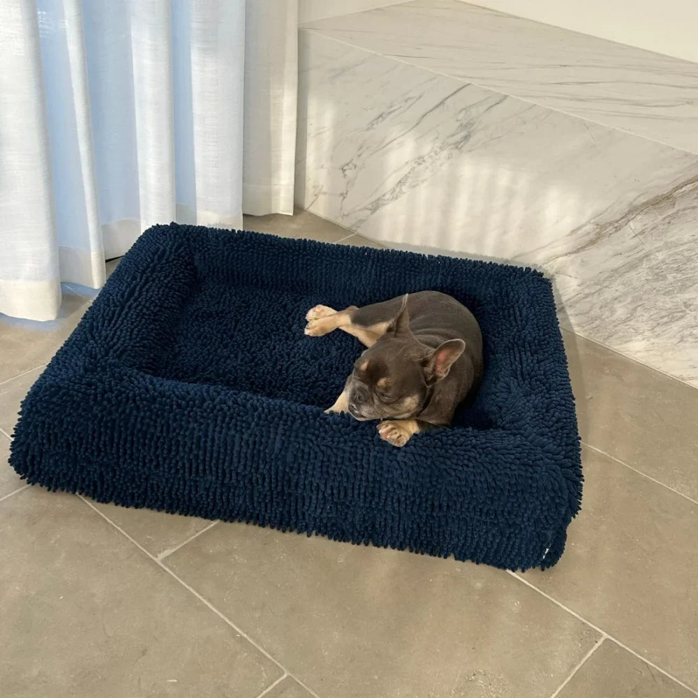 Memory Foam Dog Bed - Noodle Midnight Blue