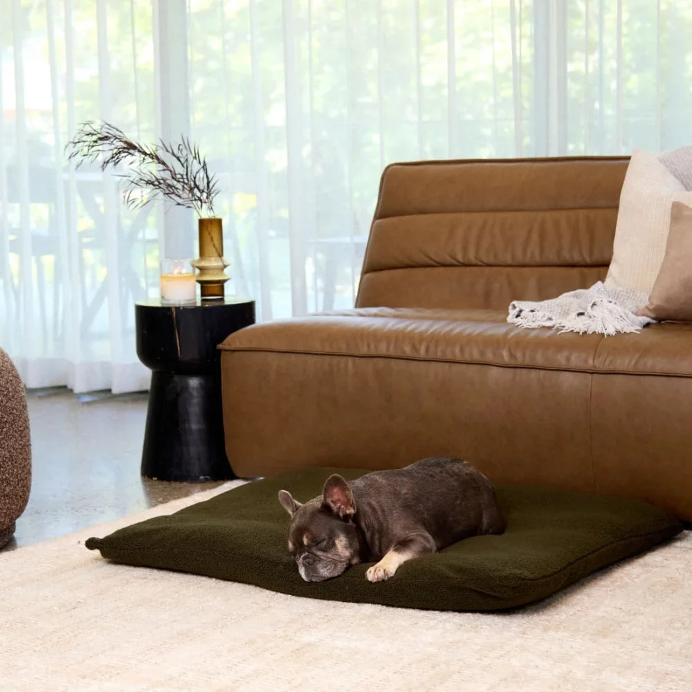 Polar Fleece Lounger Cover - Olive