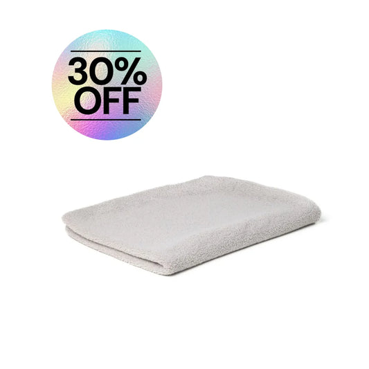 Polar Fleece Lounger Cover - Salt Grey