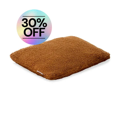 Polar Fleece Pillow - Golden Brown